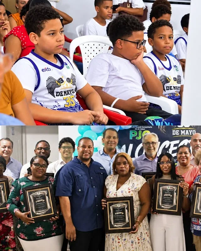 Christian Pérez es reconocido por el Proyecto Juvenil Comunitario 30 de Mayo, fotografía 5 de 5